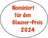 Nominiert
        für den
       Glauser-Preis
        2024